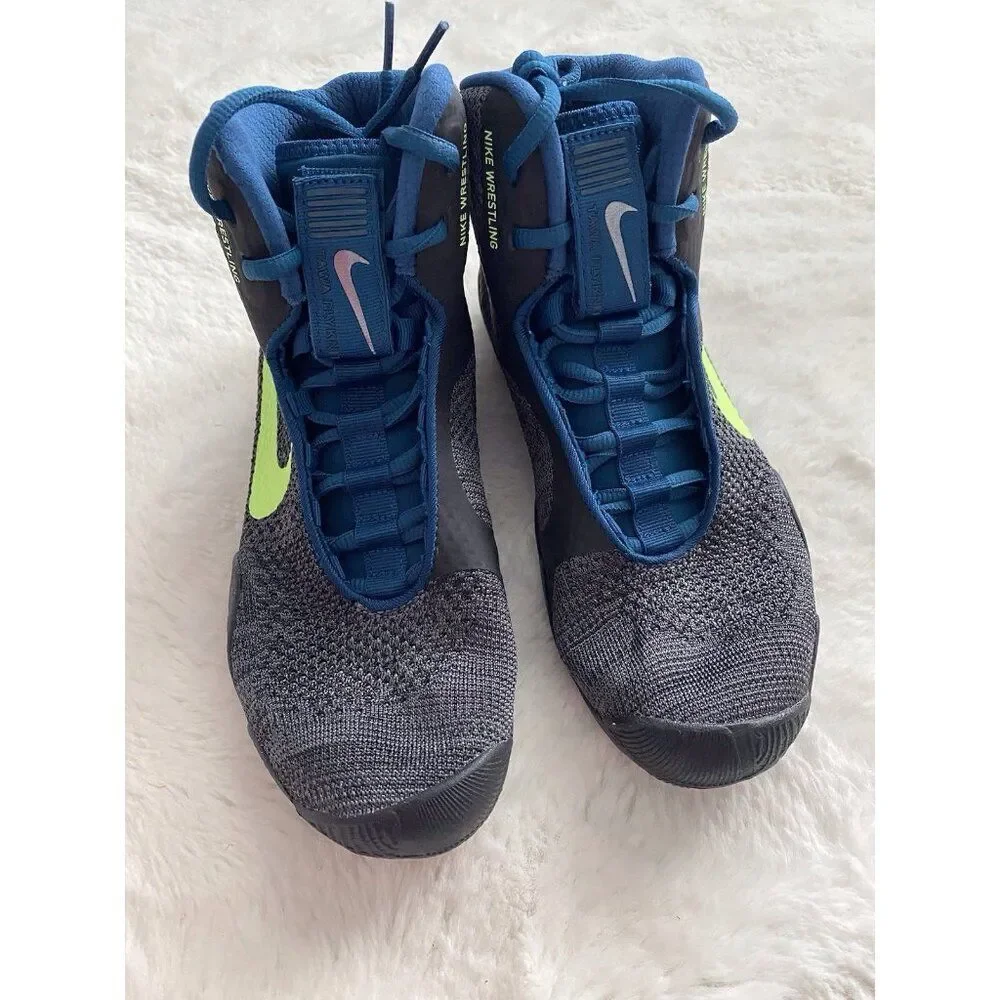 Nike Wrestling Shoe Tawa Anthracite Flyknit CI2952-004 Men’s Sz 9‎ No Box NEW